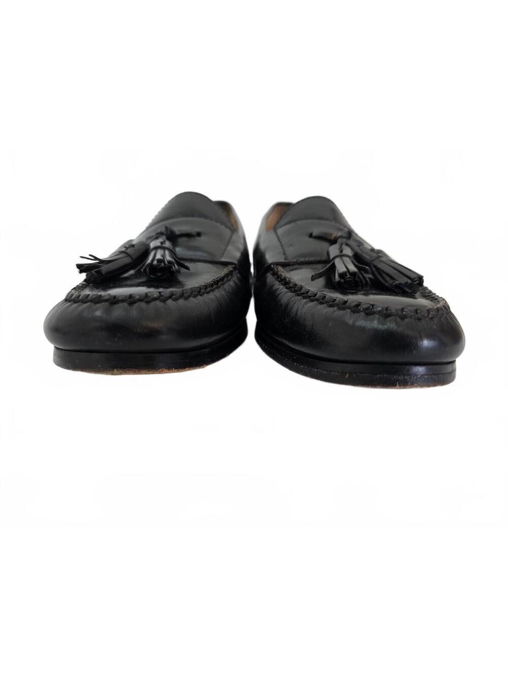 Cole Haan Mens Pinch Tassel Loafers 3506 Black size 9.5 Office Preppy Work - Picture 5 of 11